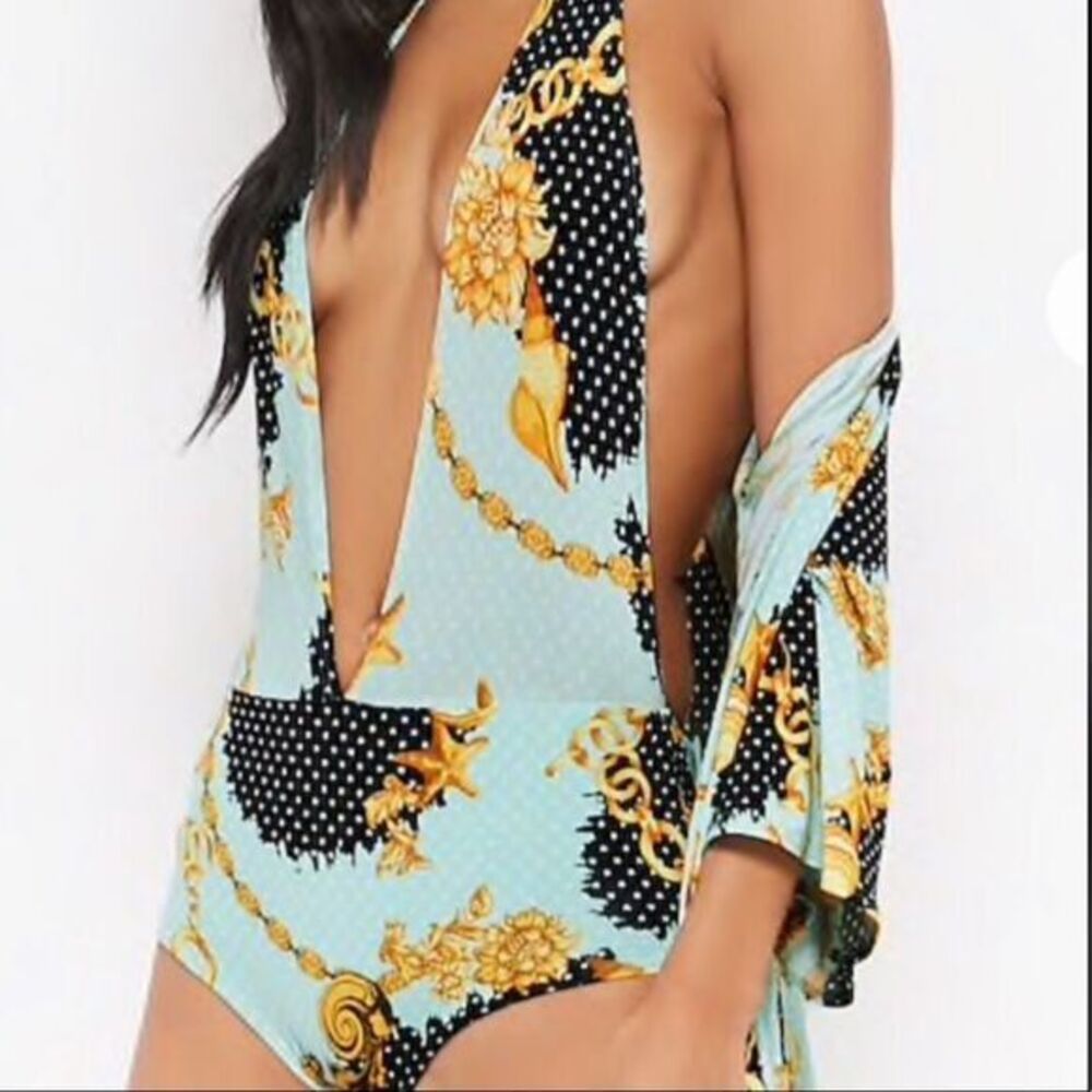 Baroque Sea One-Piece Swimsuit